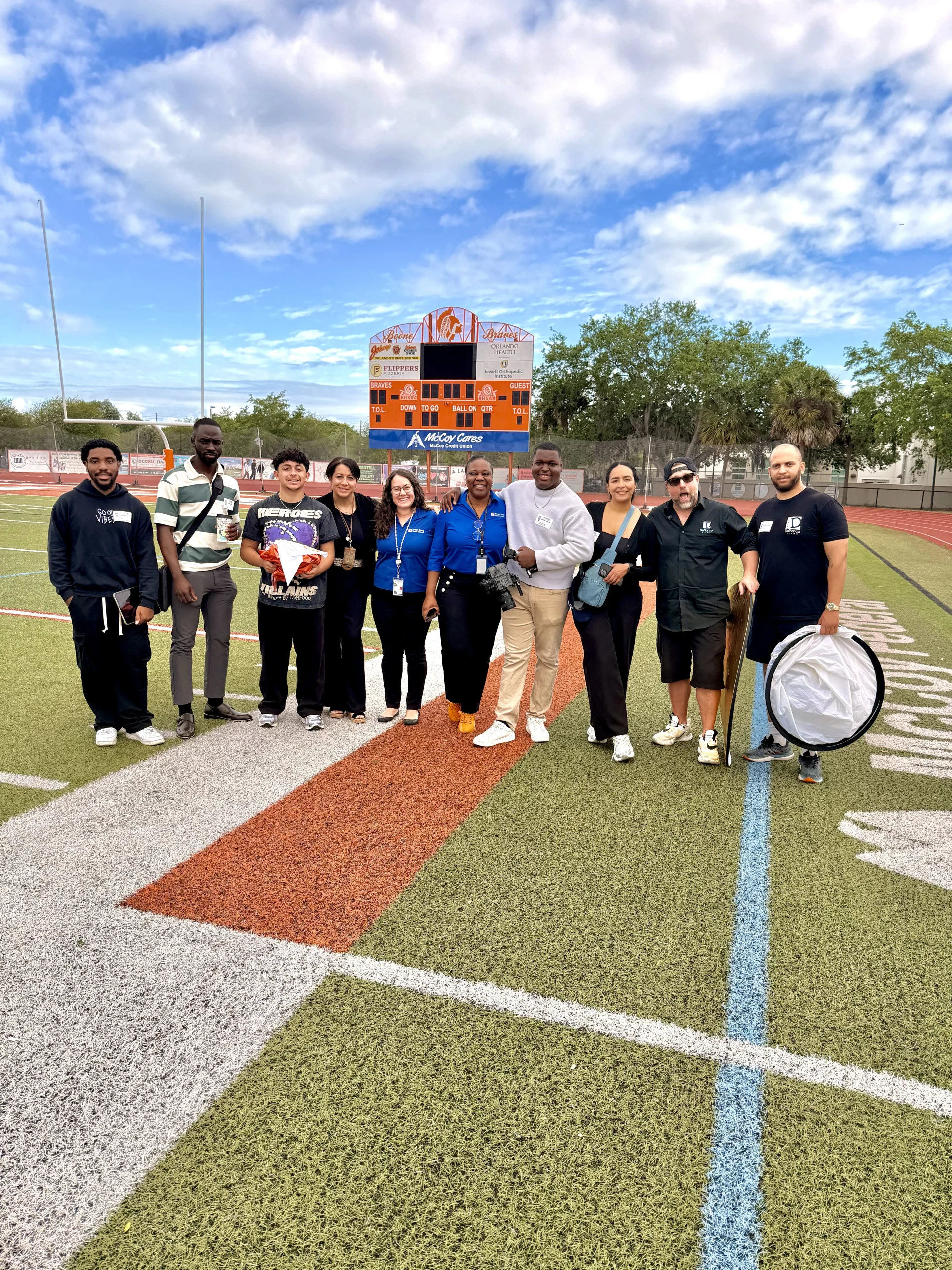 Ambient Orlando football field production project